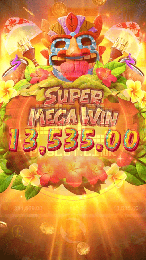 hawaiia tiki super mega win