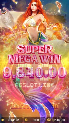 Mermaid Riches super mega win